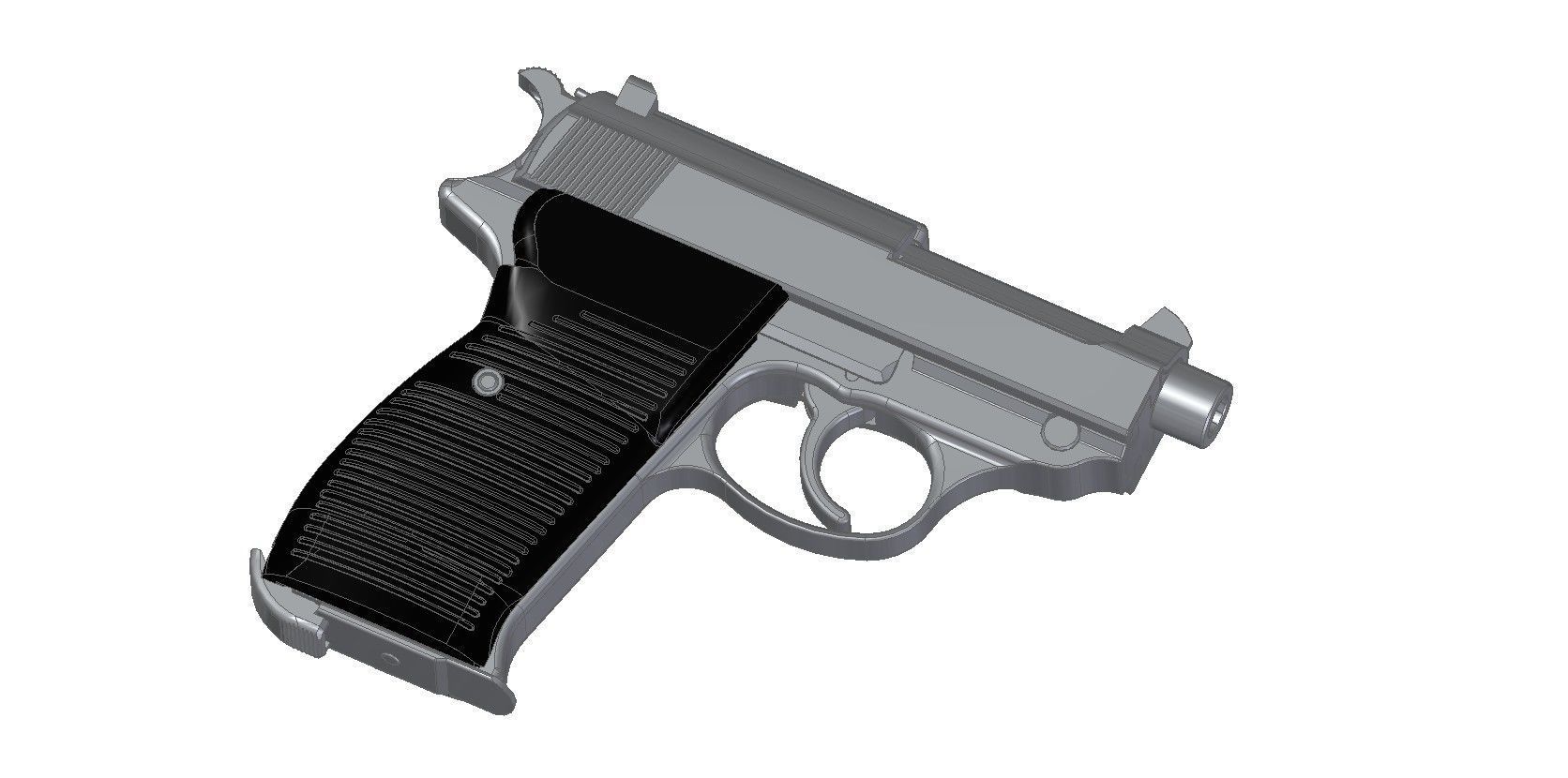 Walrher P38K 3D model_10