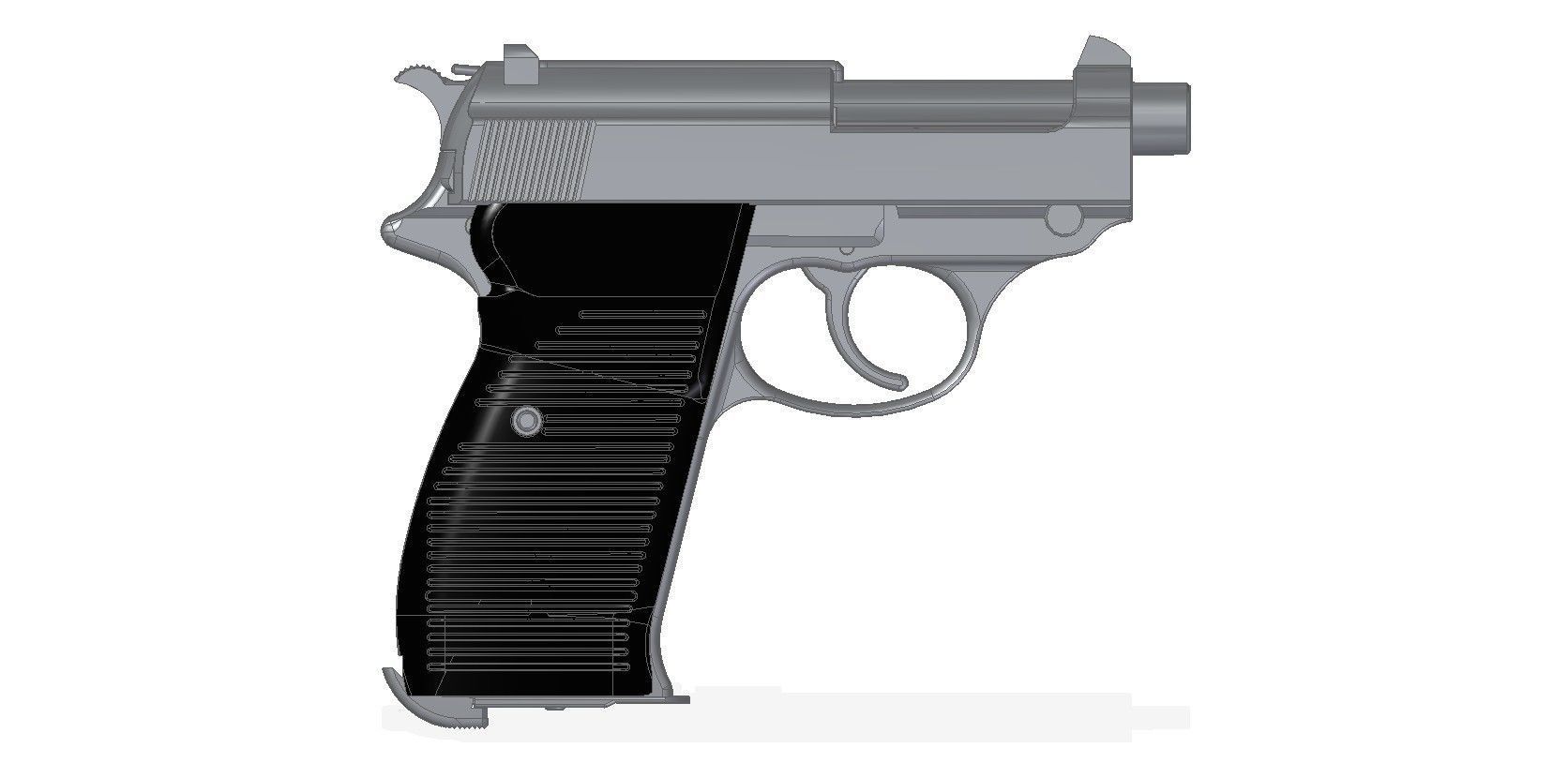 Walrher P38K 3D model_8