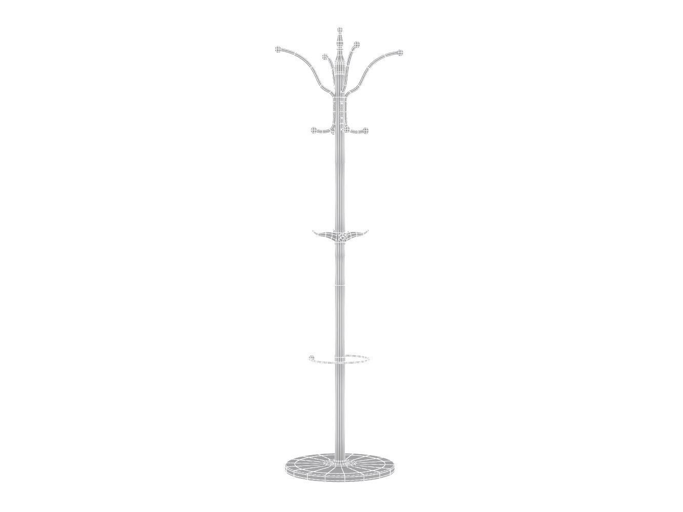 Coat Stand 3D model_7