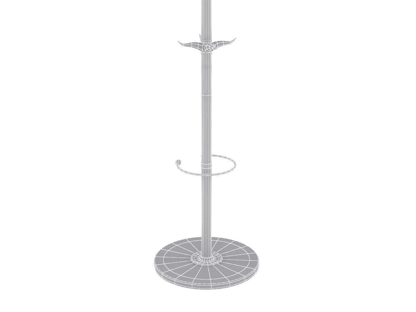 Coat Stand 3D model_11