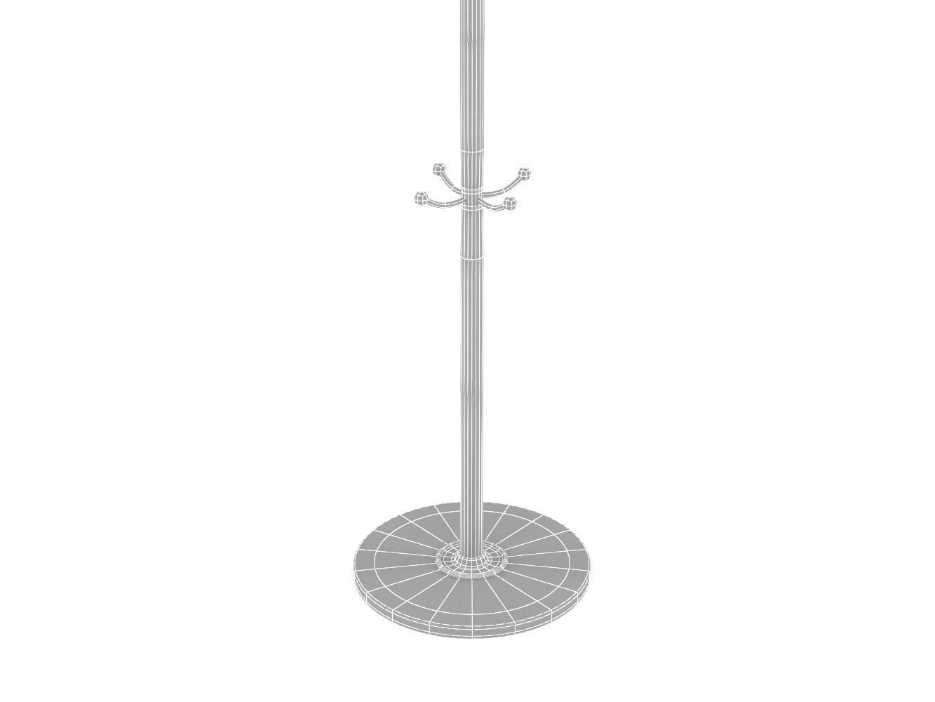 Coat Stand 3D model_13