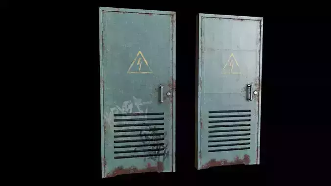 Metal Door PBR