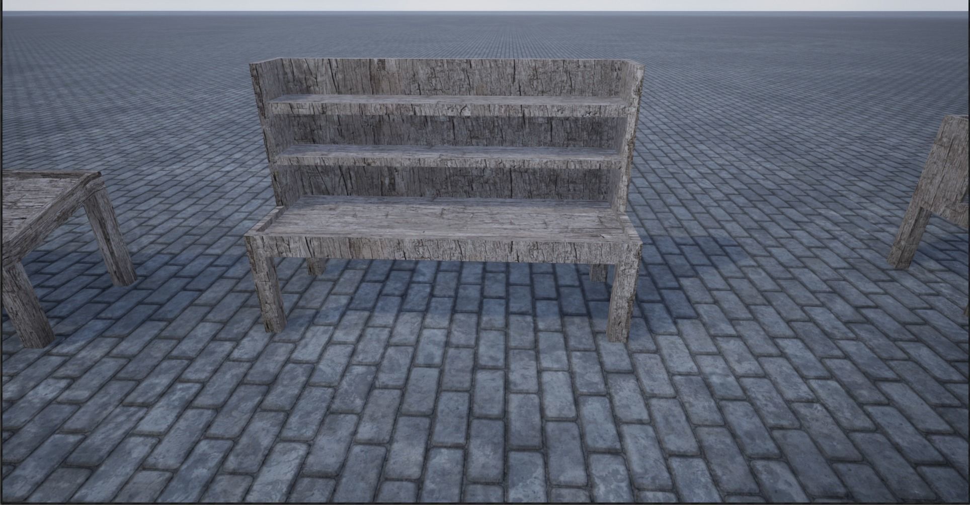 Lowpoly Bazaar-Marketplace Stands Low-poly 3D model_23