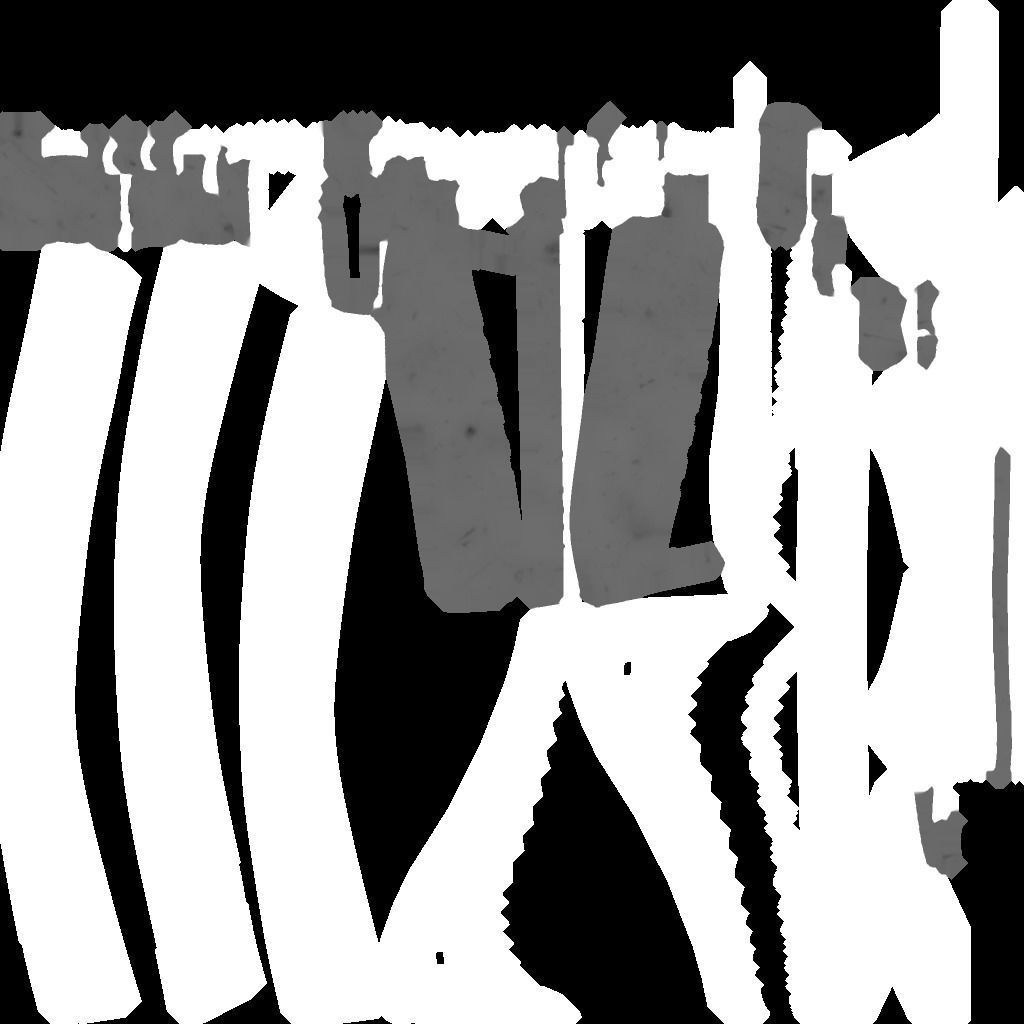 Ice Axe Low-poly 3D model_22