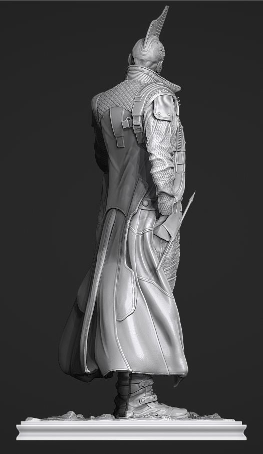 Yondu Udonta Guardians of the Galaxy Vol 1 and Vol2 3D model_11