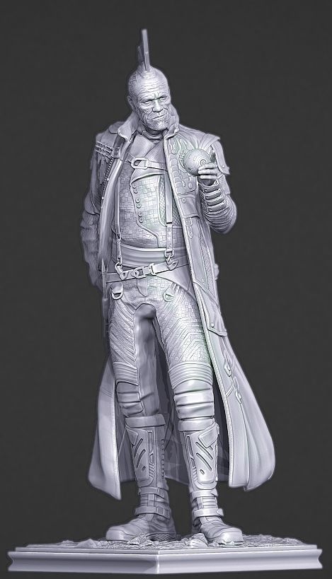 Yondu Udonta Guardians of the Galaxy Vol 1 and Vol2 3D model_8