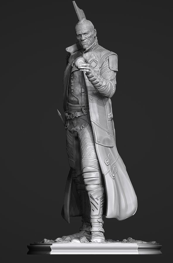 Yondu Udonta Guardians of the Galaxy Vol 1 and Vol2 3D model_13