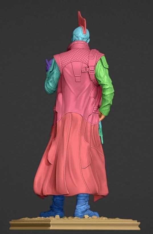 Yondu Udonta Guardians of the Galaxy Vol 1 and Vol2 3D model_10