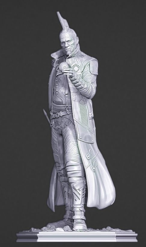 Yondu Udonta Guardians of the Galaxy Vol 1 and Vol2 3D model_1