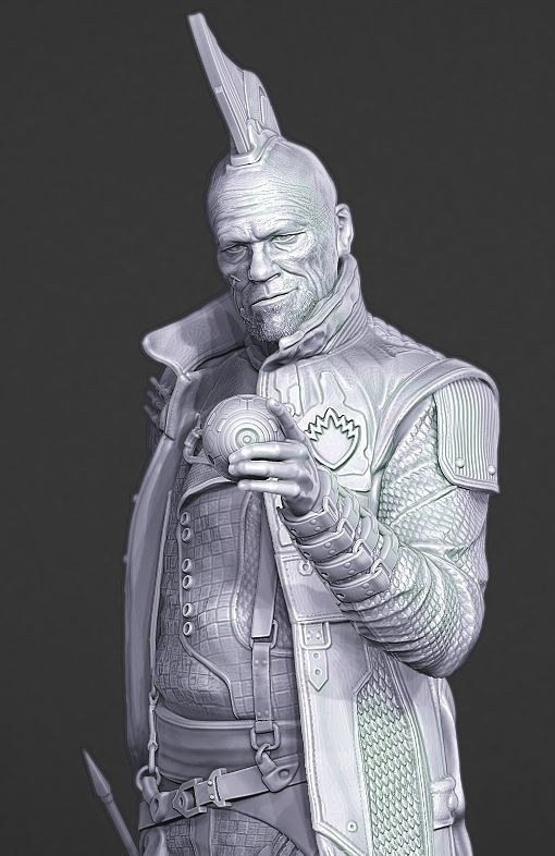 Yondu Udonta Guardians of the Galaxy Vol 1 and Vol2 3D model_2