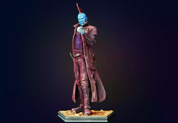 Yondu Udonta Guardians of the Galaxy Vol 1 and Vol2 3D model Yondu Udonta Guardians of the Galaxy Vol 1 and Vol2 3D model