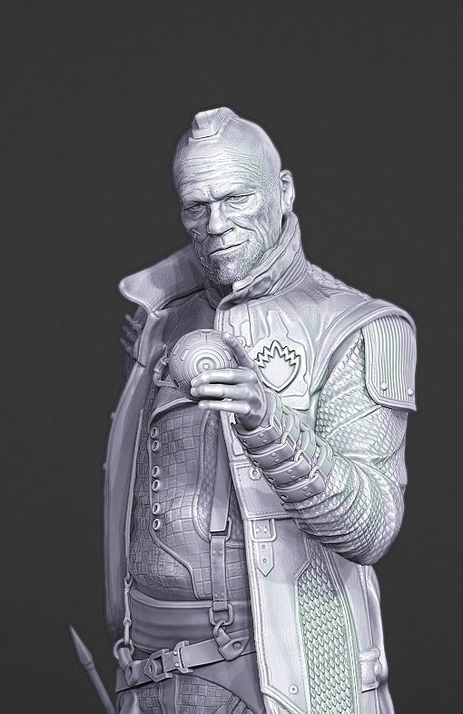 Yondu Udonta Guardians of the Galaxy Vol 1 and Vol2 3D model_3