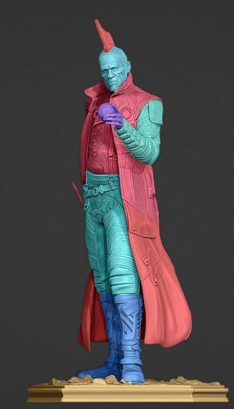 Yondu Udonta Guardians of the Galaxy Vol 1 and Vol2 3D model_9