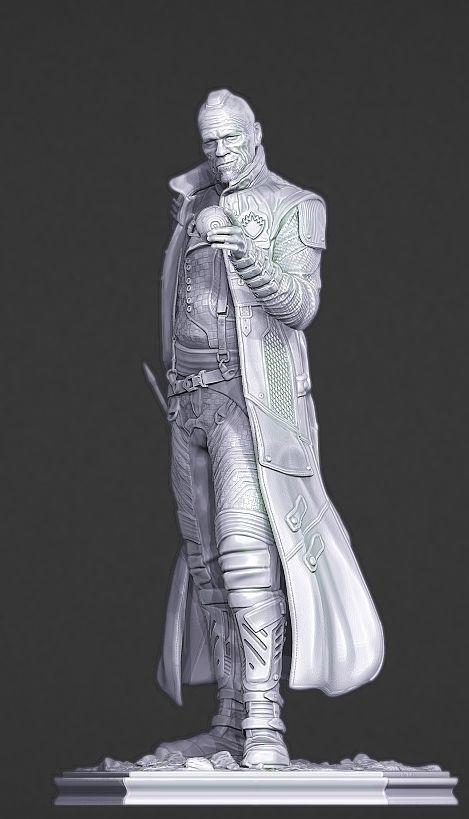 Yondu Udonta Guardians of the Galaxy Vol 1 and Vol2 3D model_14