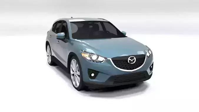 MAZDA CX5 LOWPOLY Low-poly 3D model