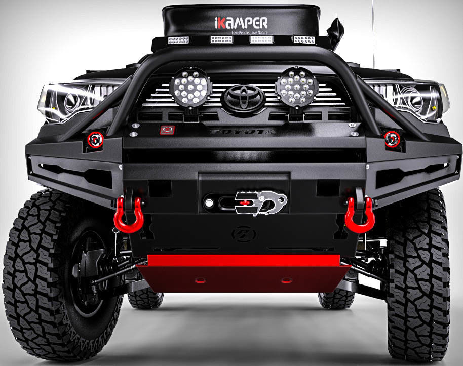 Bumper Front PROLINE for Toyota 4Runner 2017 3D model_14