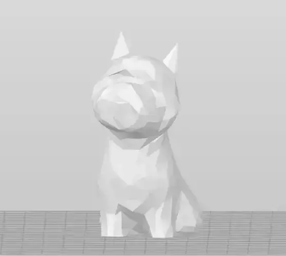 Low Poly West Highland Terrier - Westie