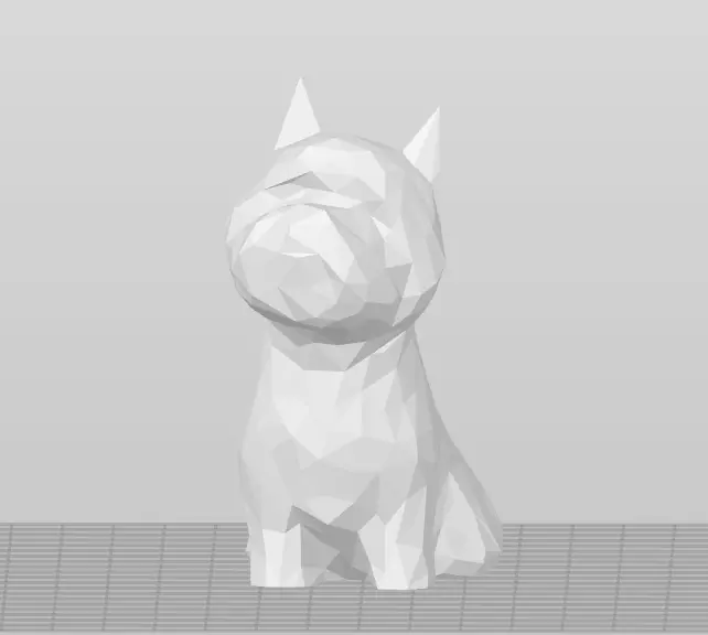 Low Poly West Highland Terrier - Westie 3D print model_0