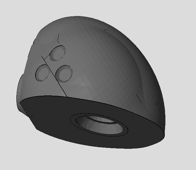 CHIBI-TECH SD - ANACONDA PAULDRON       3D print model_15