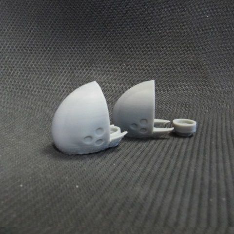 CHIBI-TECH SD - ANACONDA PAULDRON       3D print model_1