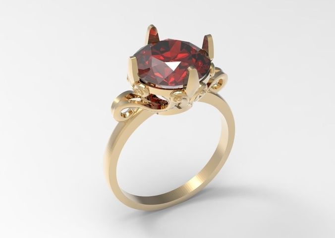Ring King RubySTL 3D print model