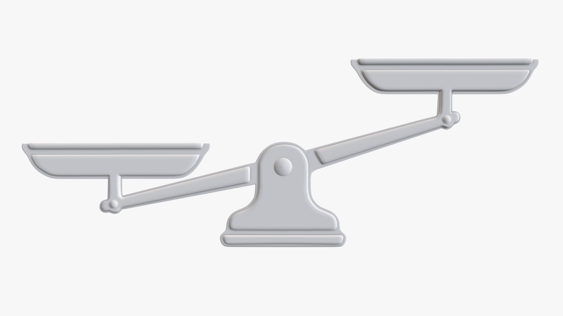 Symbol of scale  3D model_1