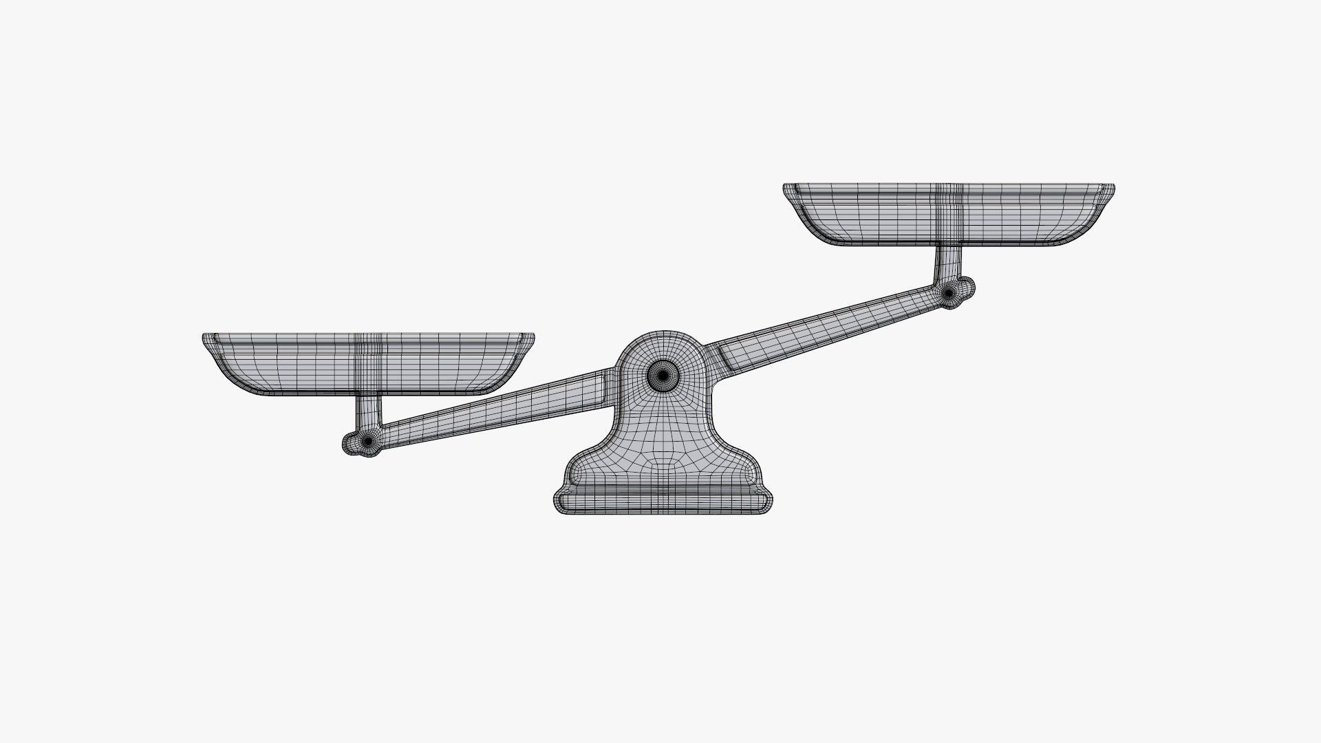 Symbol of scale  3D model_5