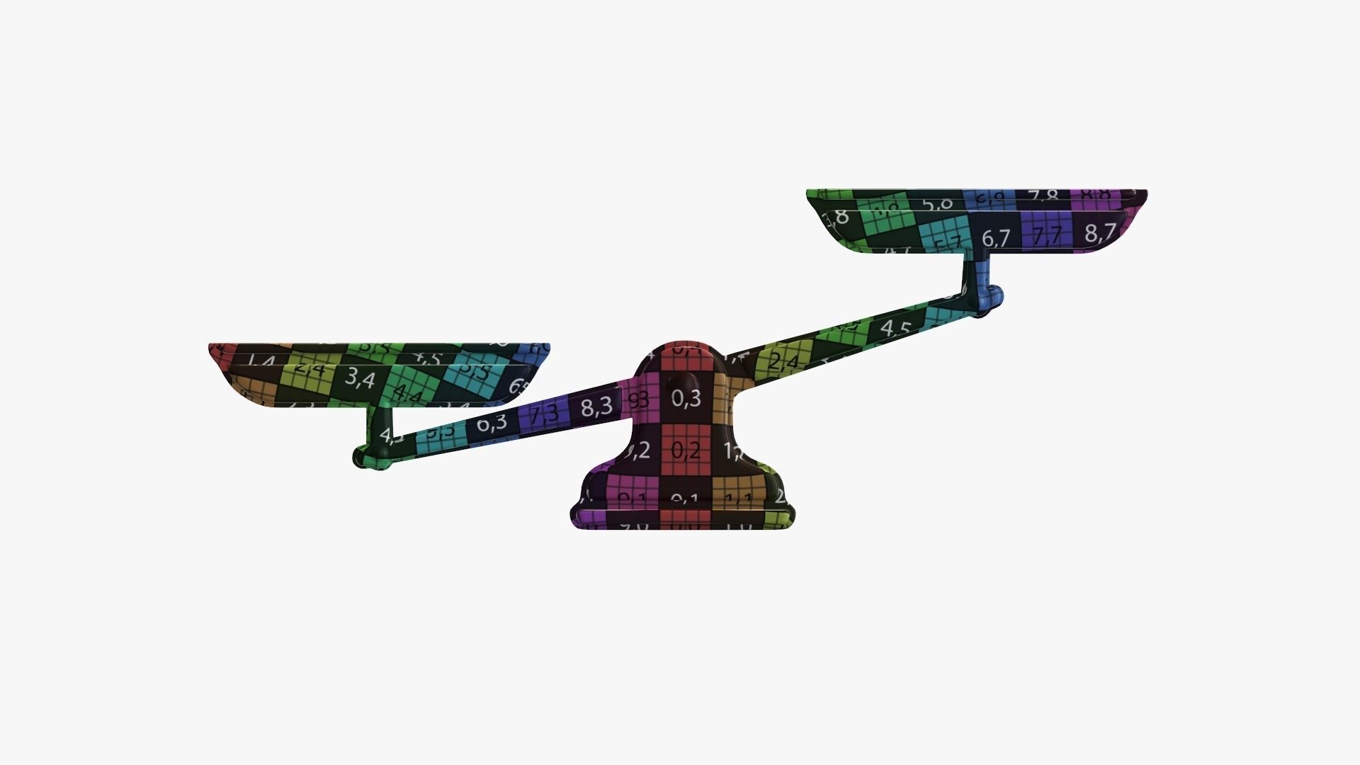 Symbol of scale  3D model_10