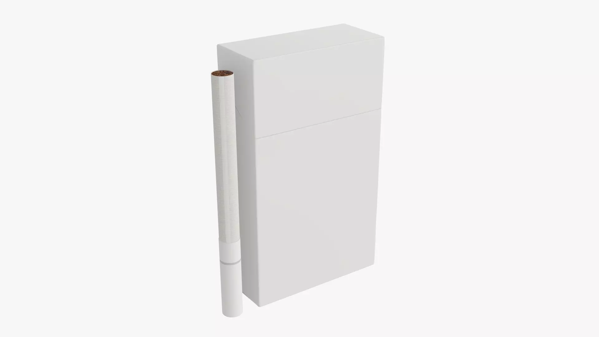 Cigarettes slim pack unopened 3D model_0
