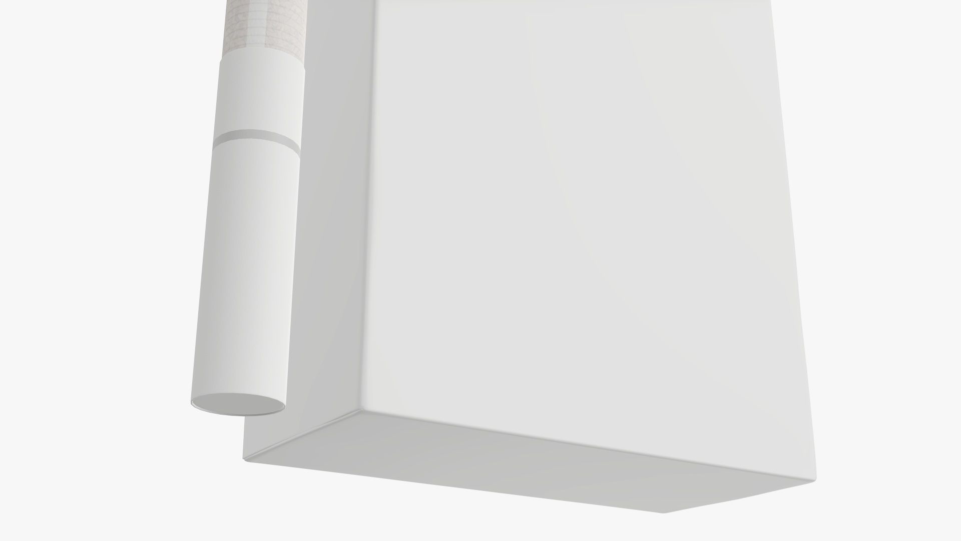 Cigarettes slim pack unopened 3D model_4