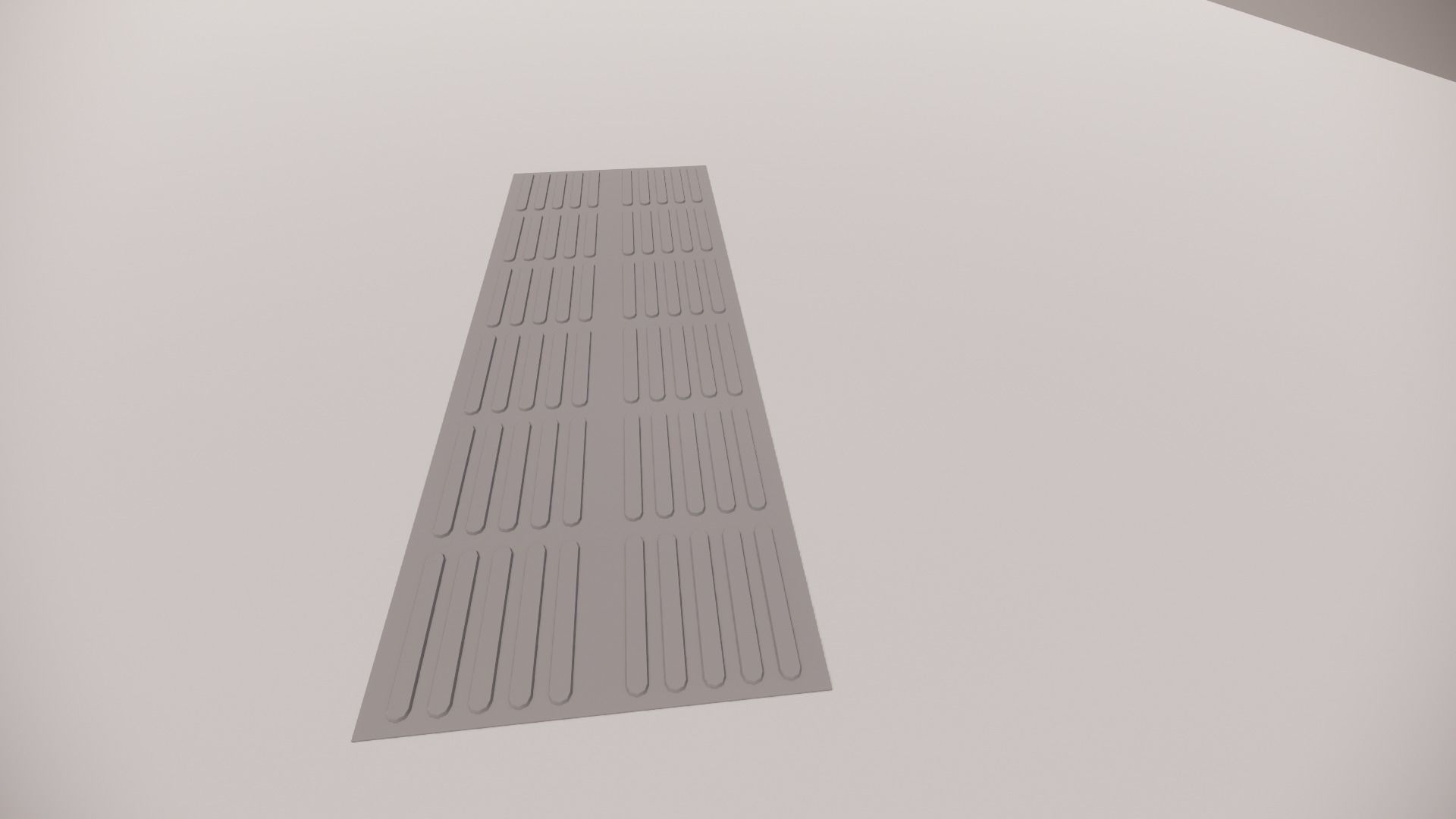 Tactile Guidance Tile - Parametric 3D model_1