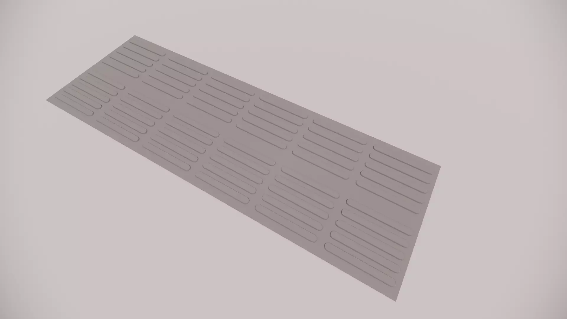 Tactile Guidance Tile - Parametric 3D model_0