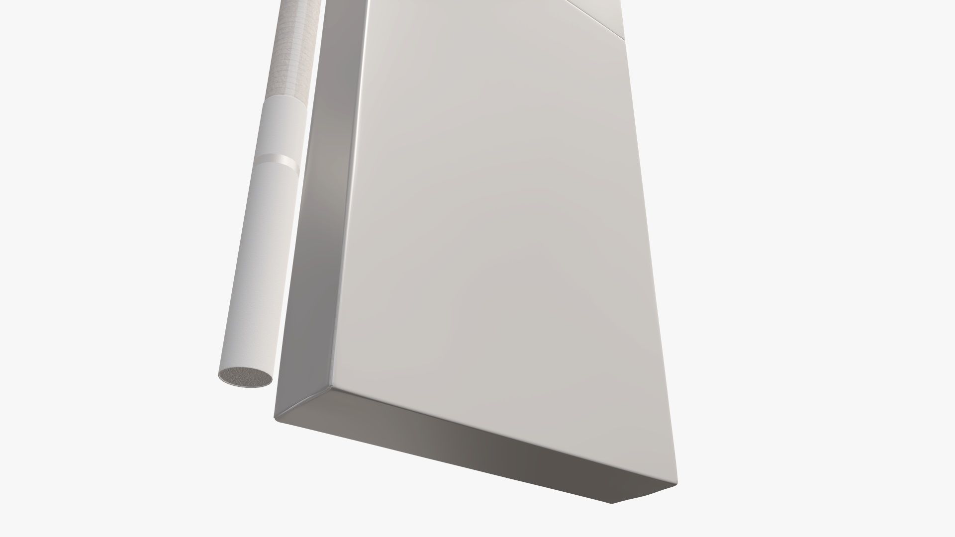 Cigarettes super slim pack unopened v2 3D model_4