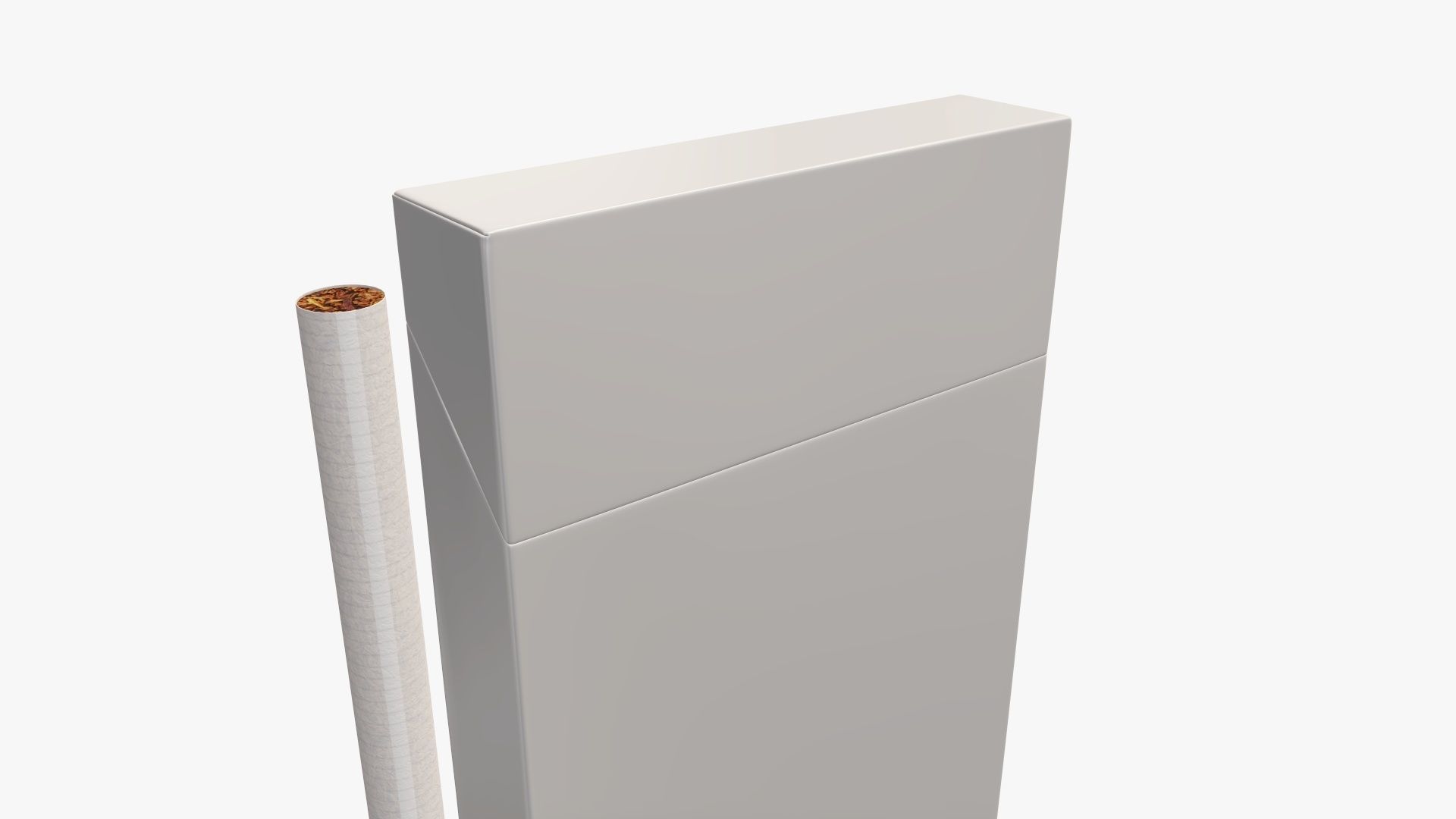 Cigarettes super slim pack unopened v2 3D model_3