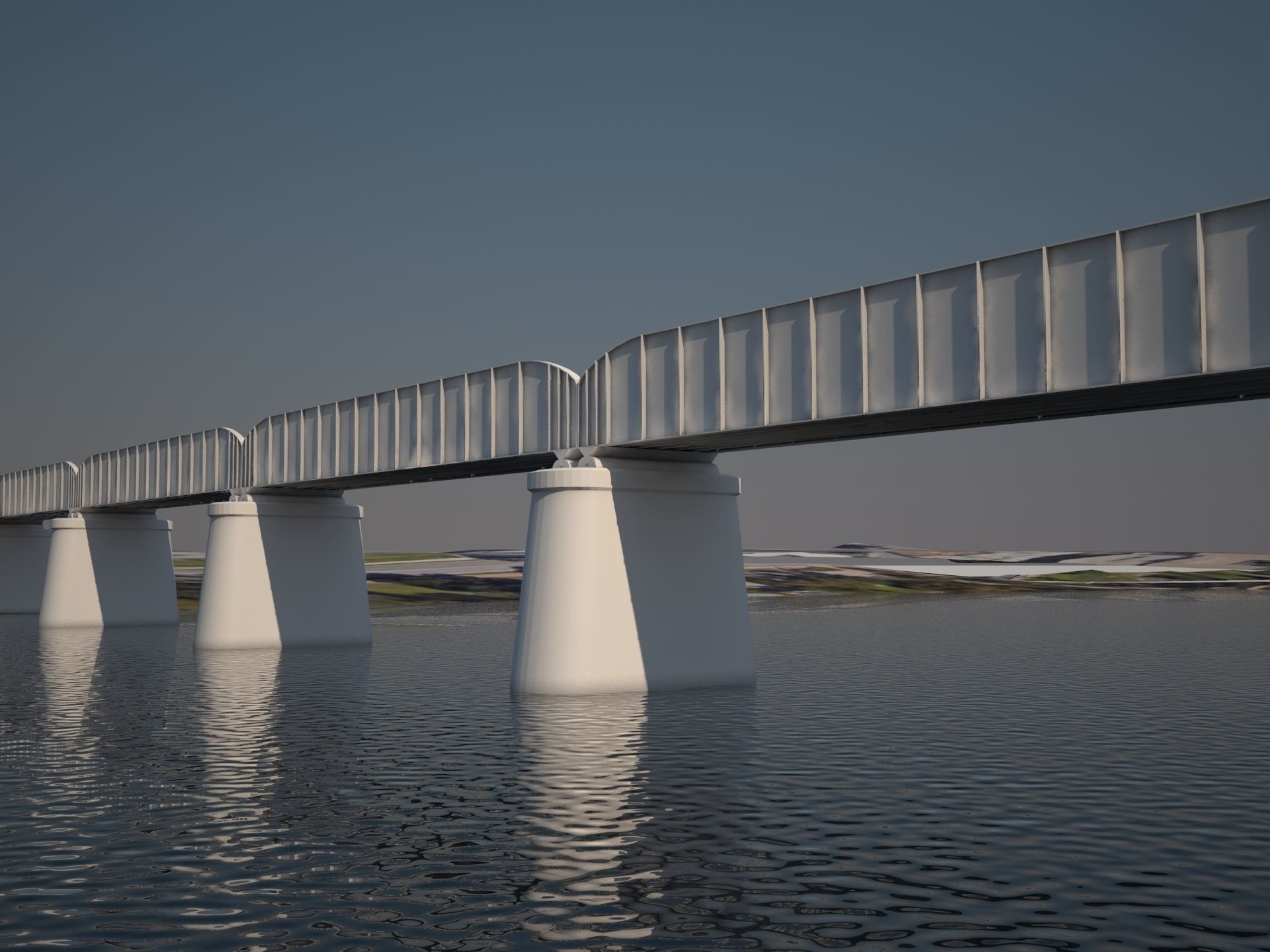Context Bridges Austin Texas 3D model_35