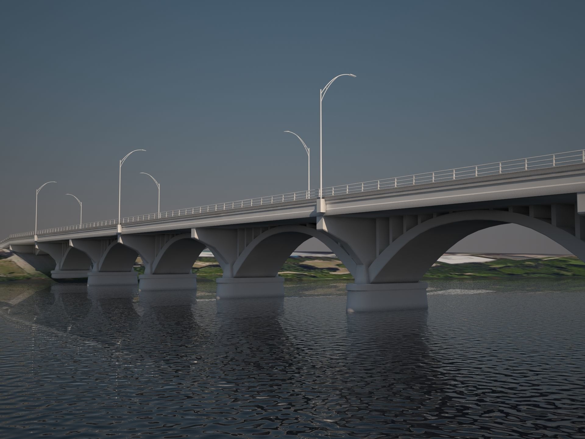 Context Bridges Austin Texas 3D model_33
