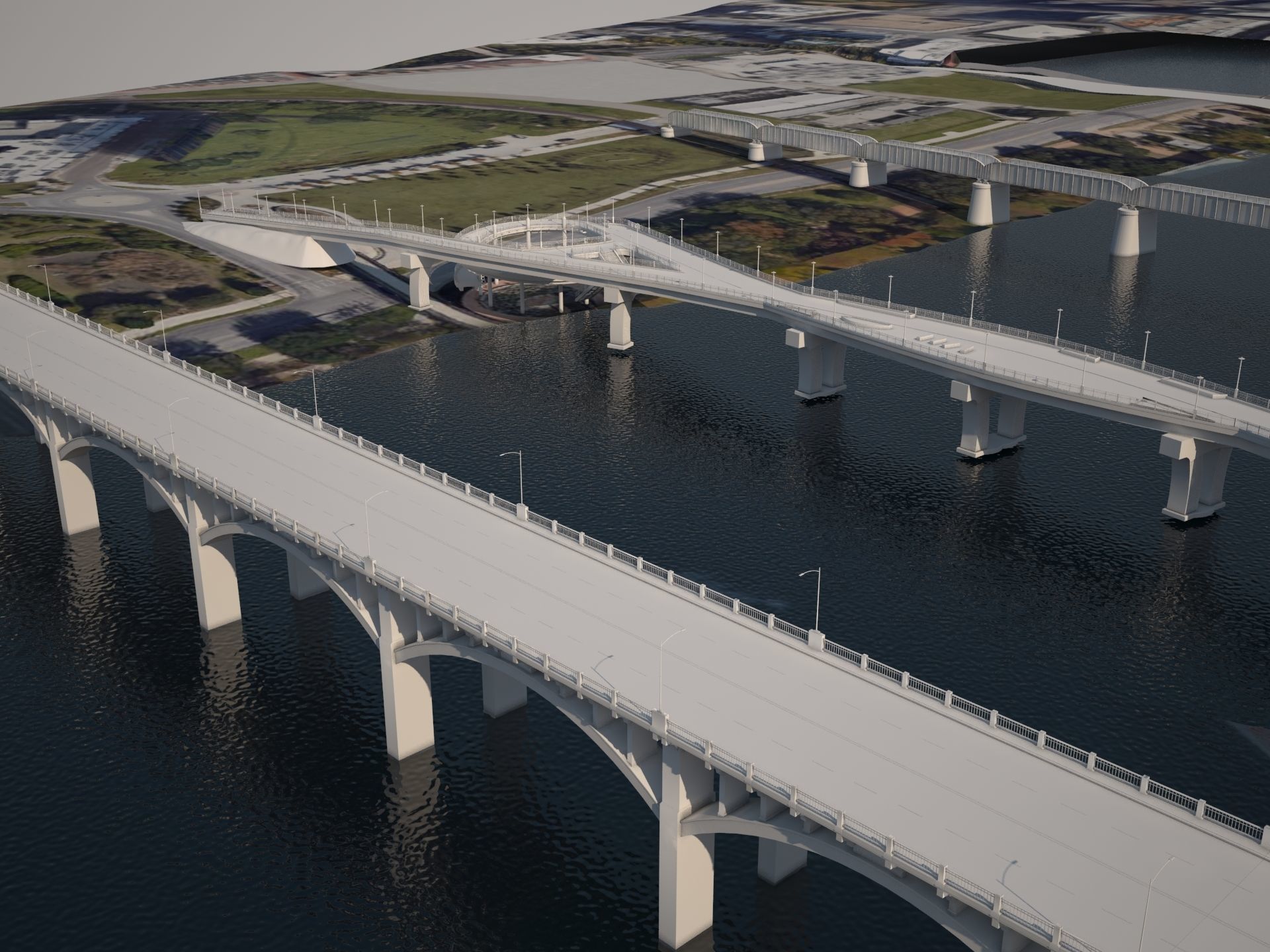 Context Bridges Austin Texas 3D model_32