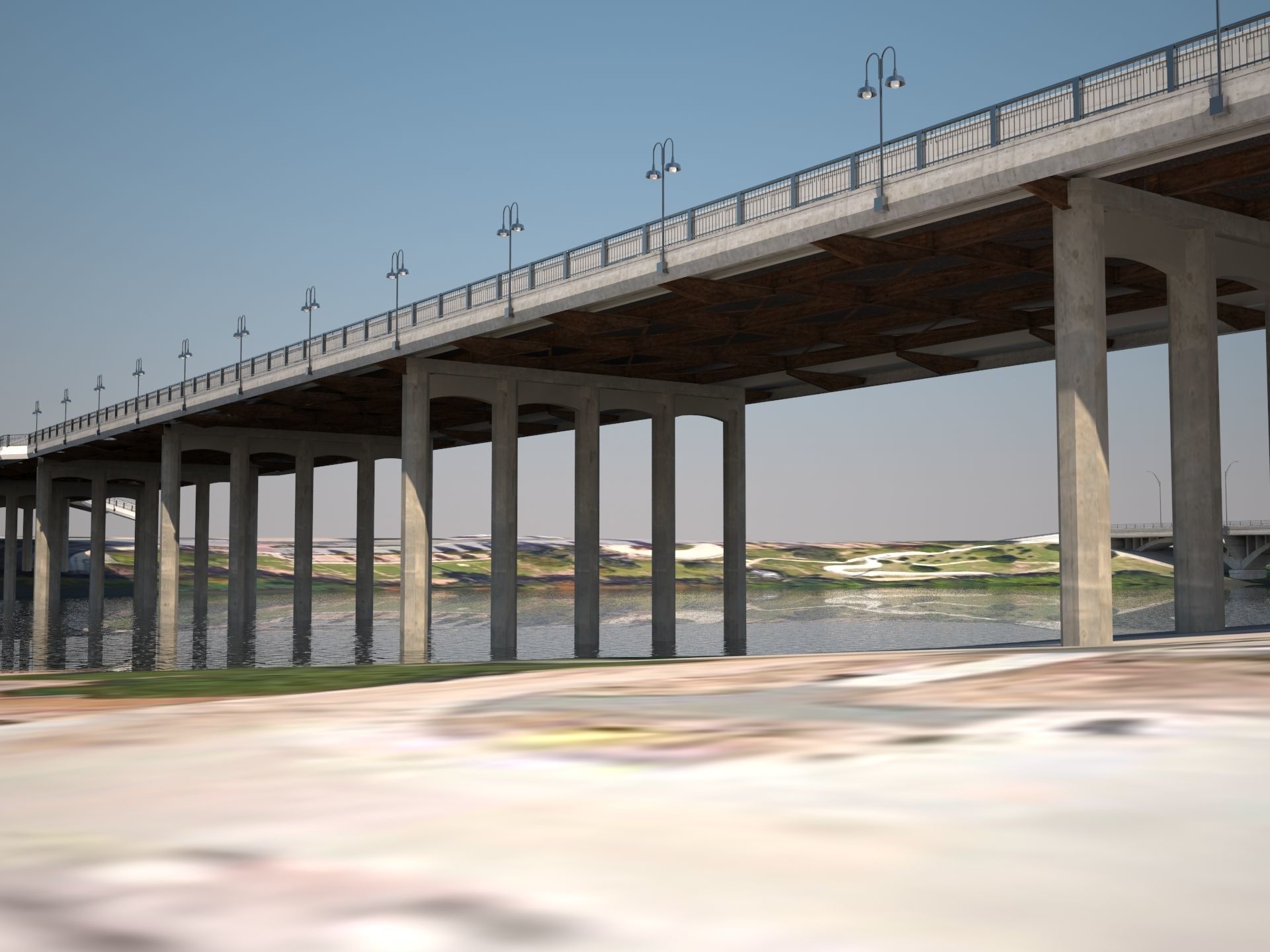 Context Bridges Austin Texas 3D model_13