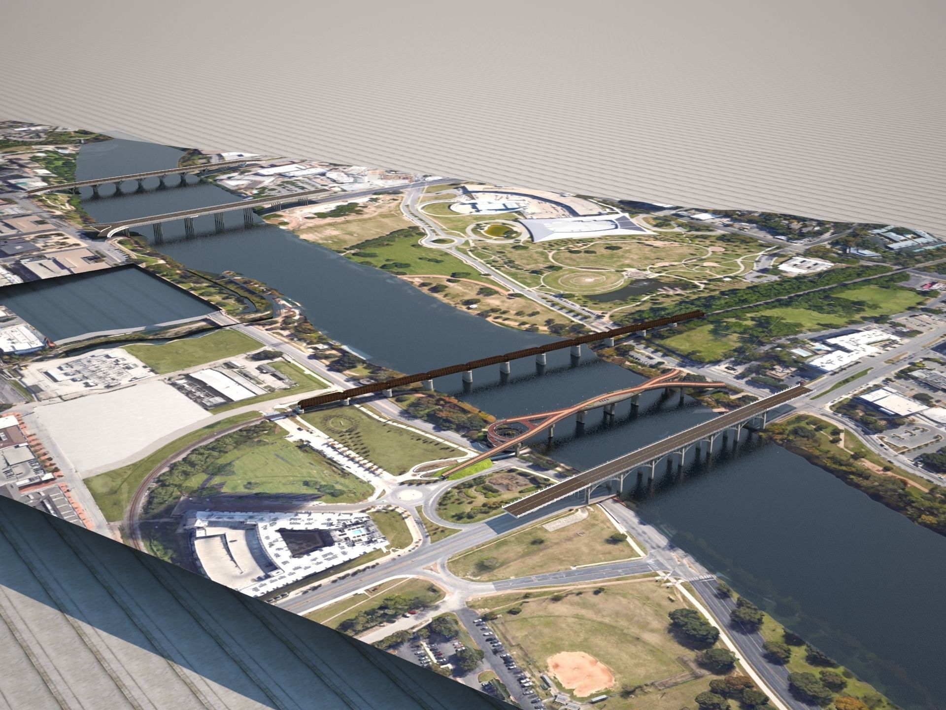 Context Bridges Austin Texas 3D model_7