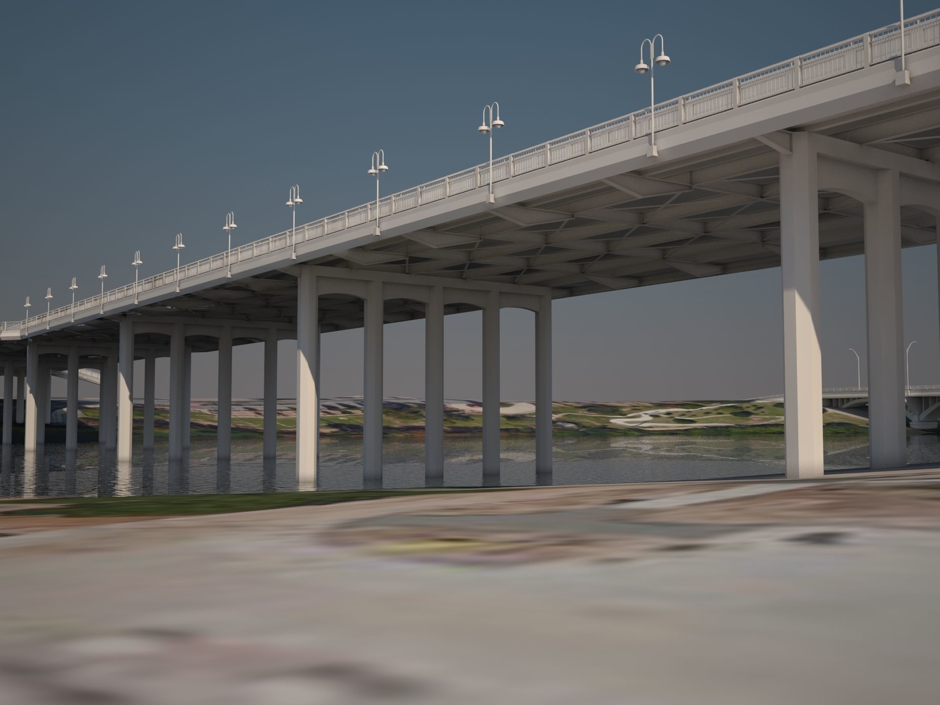 Context Bridges Austin Texas 3D model_30