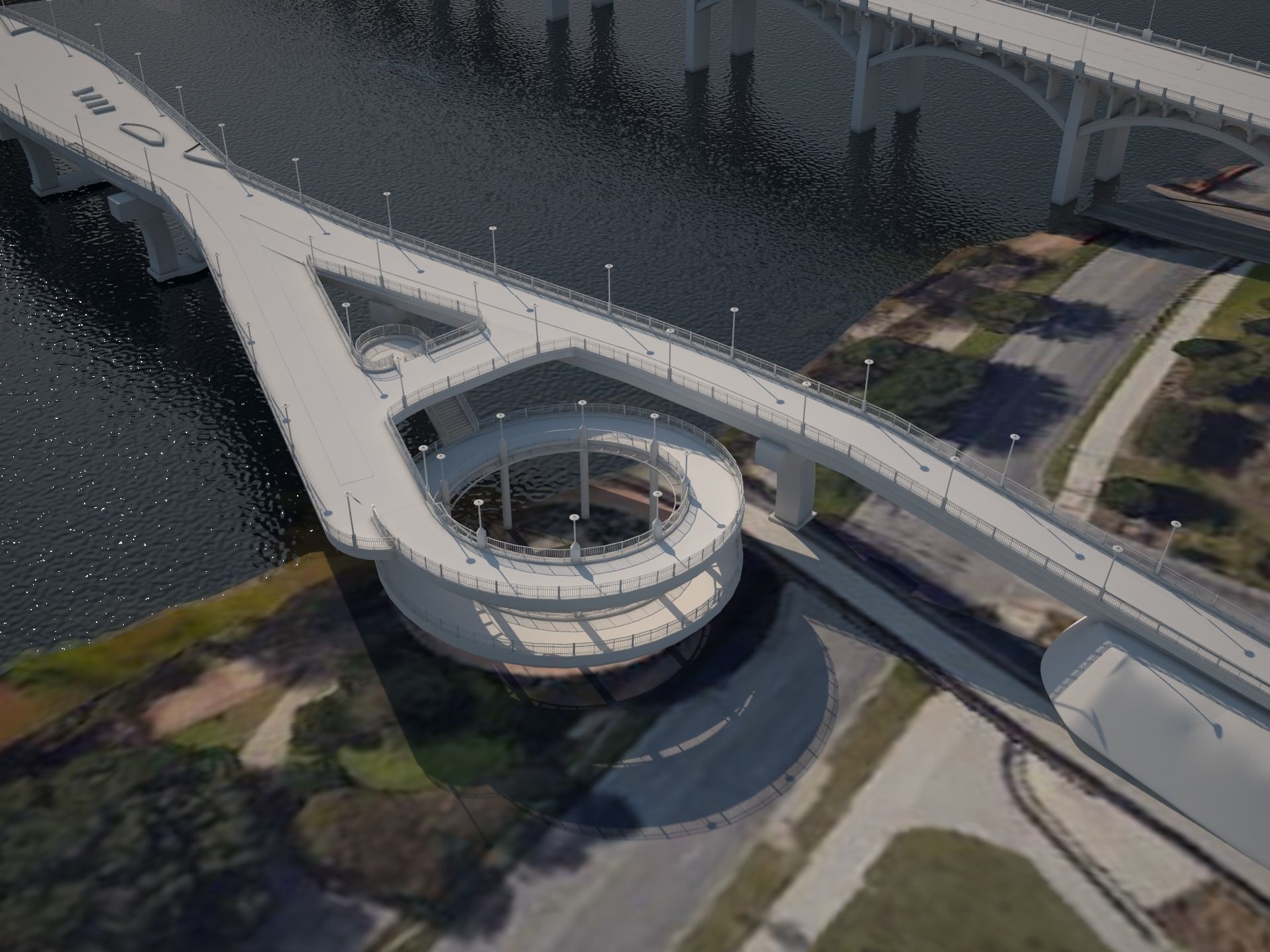 Context Bridges Austin Texas 3D model_36