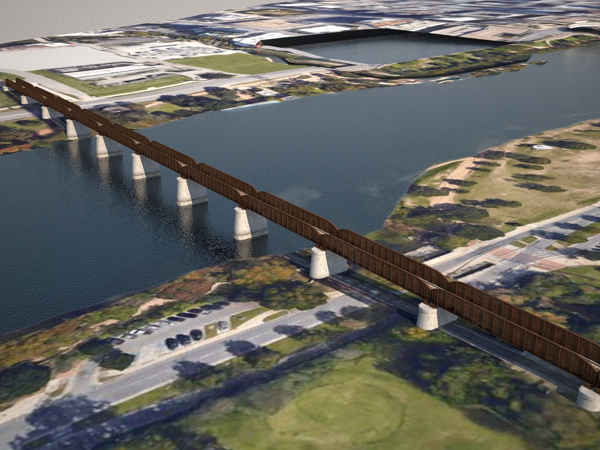 Context Bridges Austin Texas 3D model_5