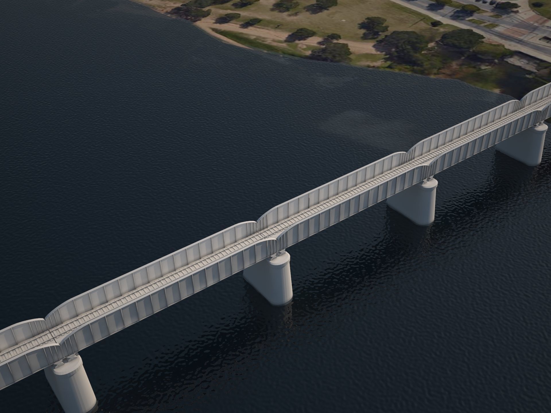 Context Bridges Austin Texas 3D model_26