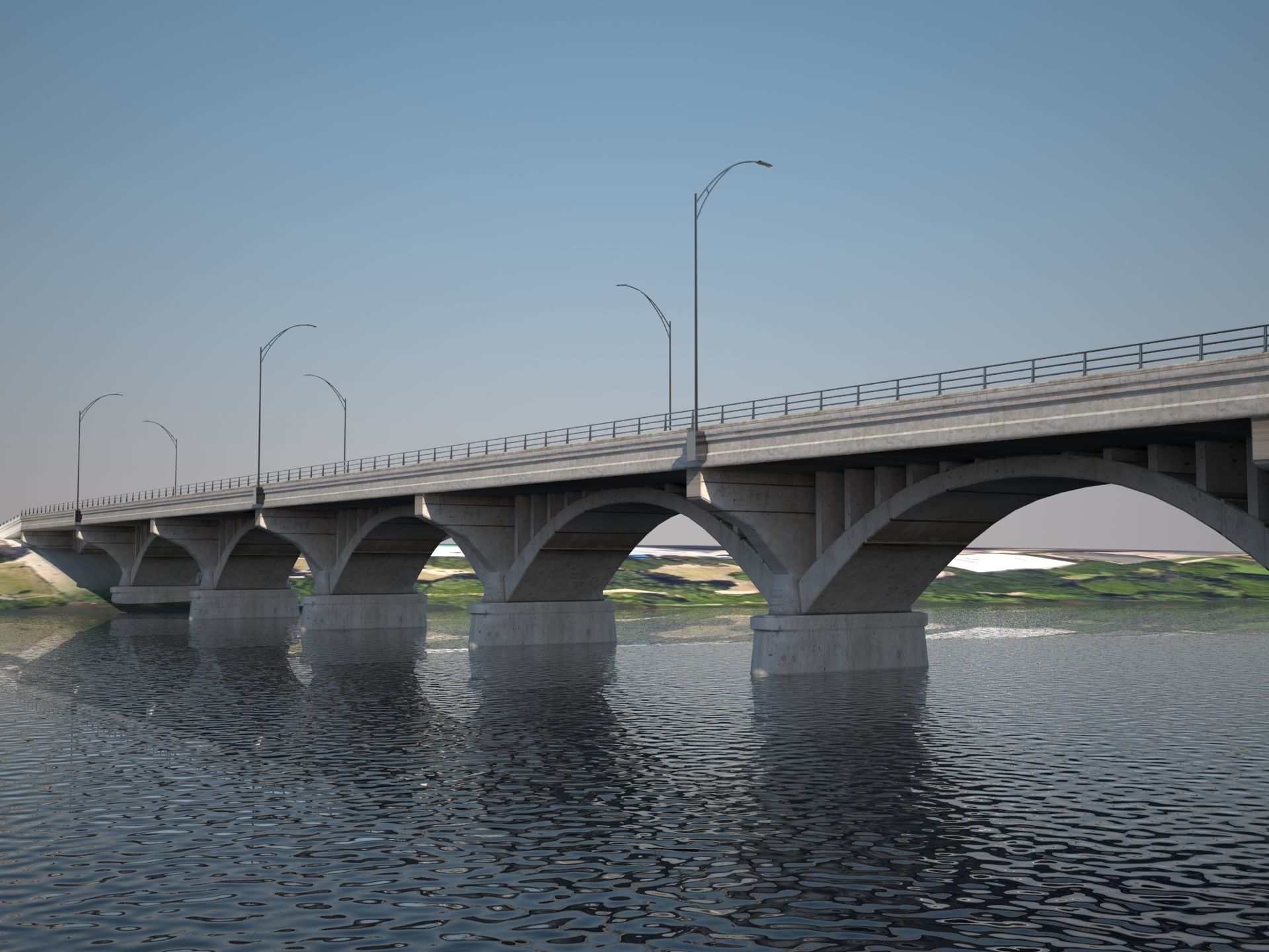 Context Bridges Austin Texas 3D model_3