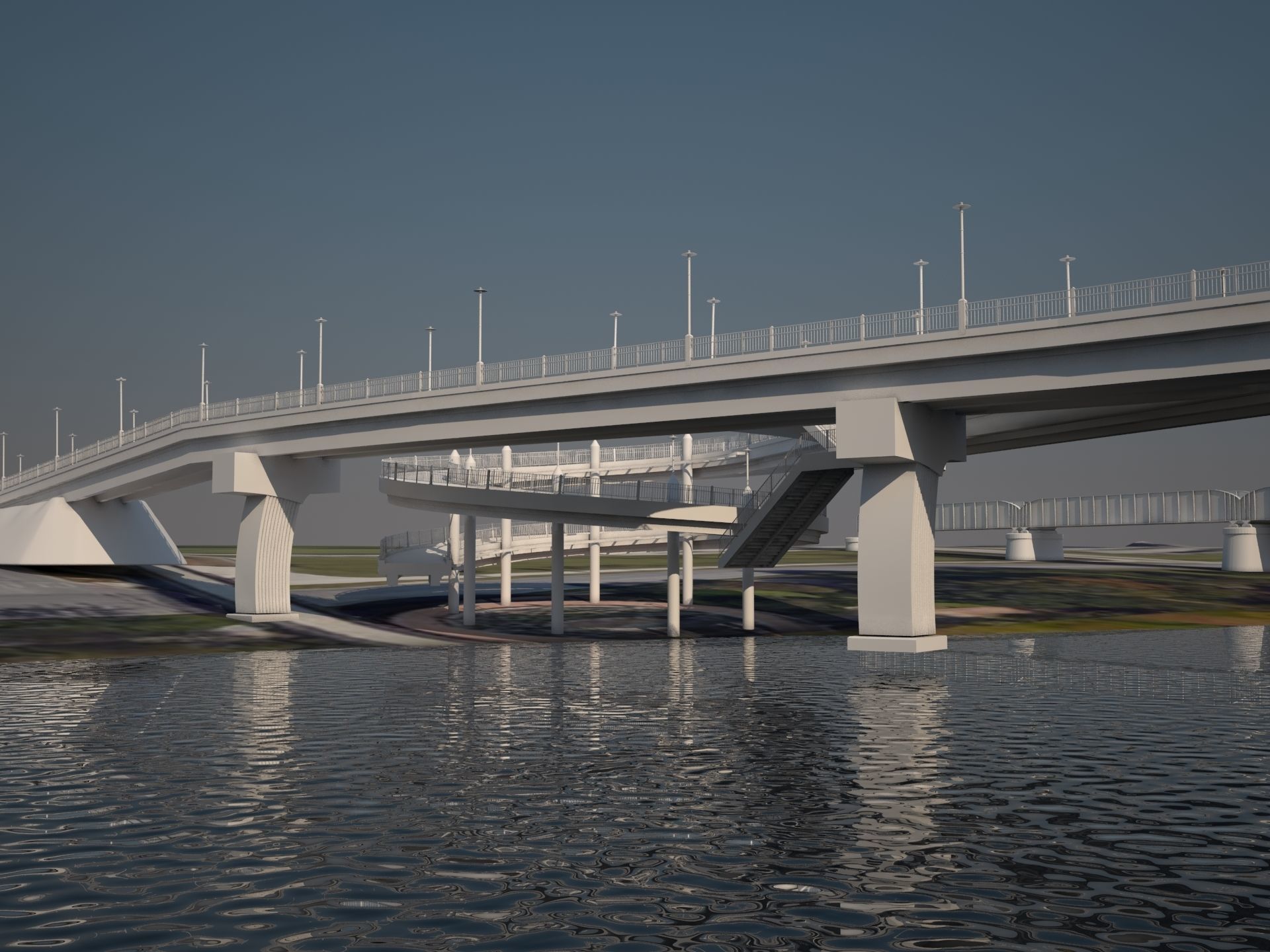 Context Bridges Austin Texas 3D model_34