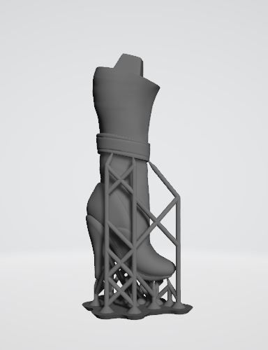 Catwoman Steampunk Pinup 3D print model_38