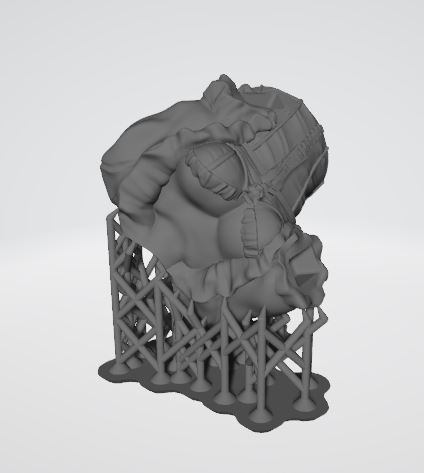 Catwoman Steampunk Pinup 3D print model_34