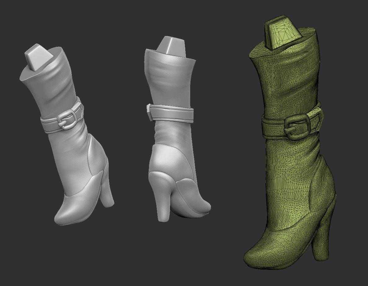 Catwoman Steampunk Pinup 3D print model_12