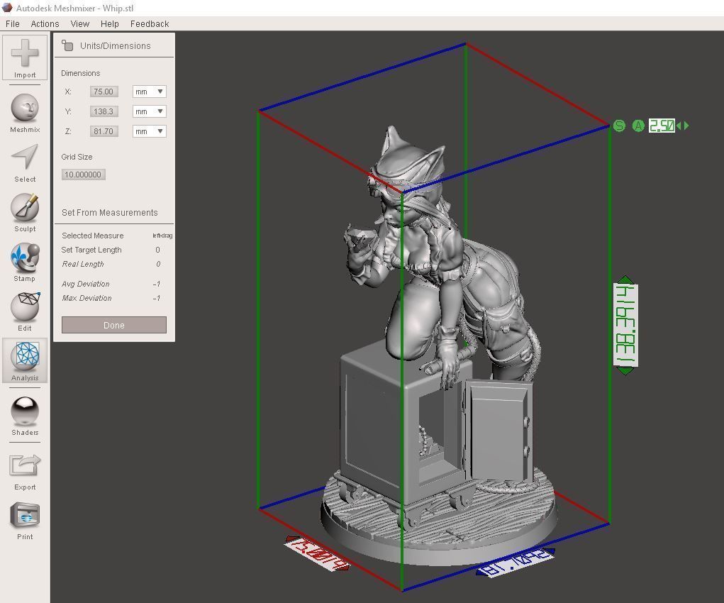Catwoman Steampunk Pinup 3D print model_32