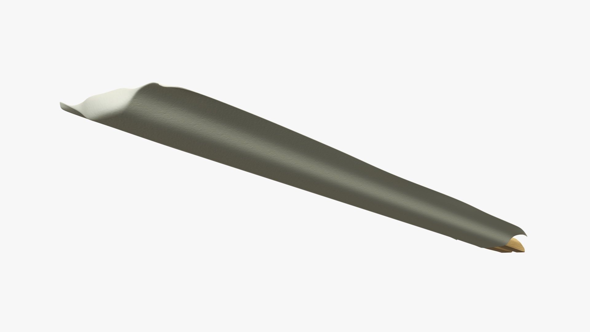 Chopsticks wood in paper cover 3D model_2